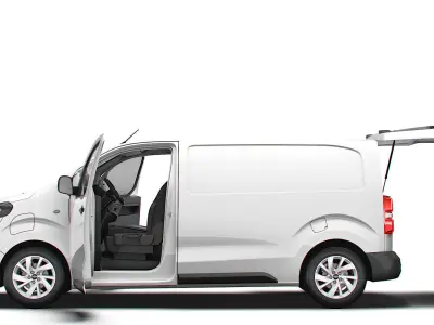 Iveco eJolly Tailgate L2 HQ Interior 2026 3D model