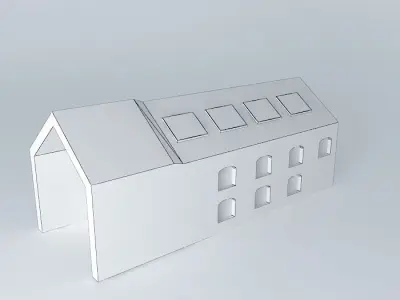 Jesus Our Savior Modern Catholic Church Free 3D model