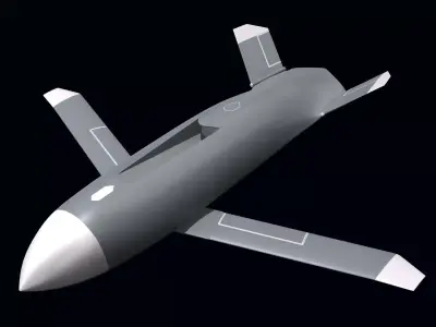 UCAV Molniya 3D model