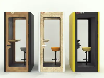 BUSYPOD Office Phone Booth Free 3D model