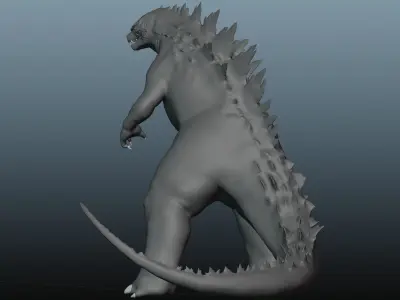 Godzilla 2014 Free 3D model