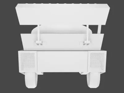 Q-Tron GB-23 Tank 3D model