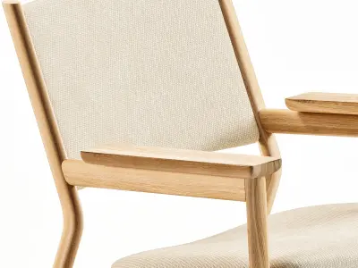 KINUTA TERRACE armchair 3D model