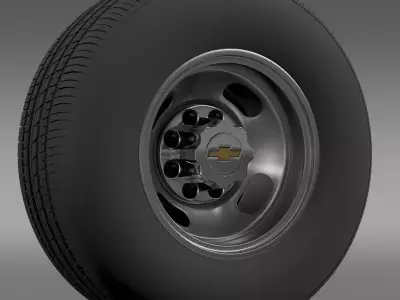 Chevrolet Silverado 3500HD 2008 2 3D model