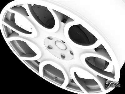 Alfa Brera rim 3D model
