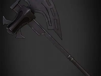 Overlord Albedo Axe for Cosplay 3D print model