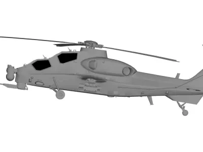 CAIC Z-10 3D model