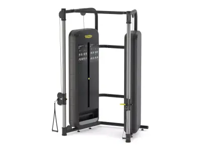 Technogym Dual Adjustable Pulley Fitness 3D model