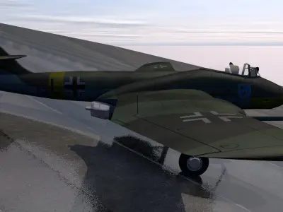 Blohm und Voss Bv-P 194 3D model