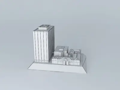 Executive Building Free 3D model