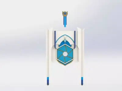 wow shadowlands concept prop Free 3D model