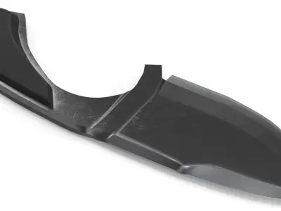 Knife samurai 3D model