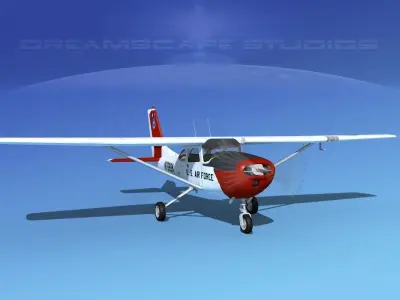 Cessna T-41 Mescalero USAF 3 3D model