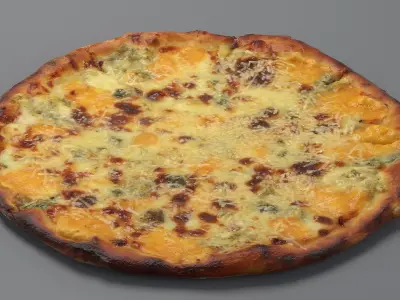 Complete Pizzas Bundle 3D model