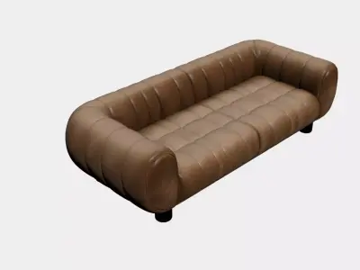 Modern Modular Fabric Sofa Free 3D model
