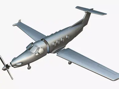 Pilatus PC-12 - 3D Printable Model 3D print model