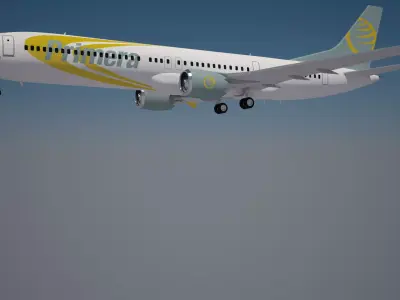 Primera Boeing 737 max 9 3D model