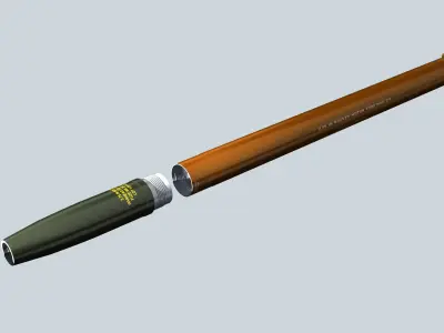 FZ Unguided Rockets 3D model