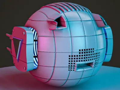 SCIFI Drone 3D model