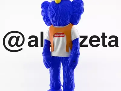 Kaws BFF Supreme Chest Virgil Abloh Louis Vuitton for Print 3D print model