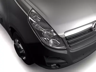 Vauxhall Movano L3H3 Van 2016 3D model