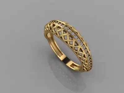 Ring a 3D print model