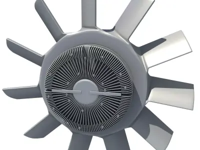 Model of Cooling Fan 3D model