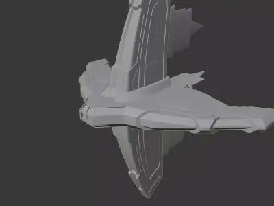Spaceship Star Wars 3D model buy