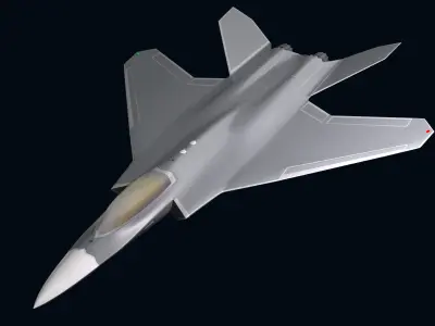 FCAS Future Combat Air System 3D model