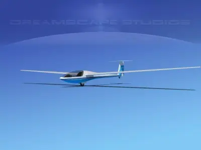 DG-400 15-Metre Motorglider V15 3D model