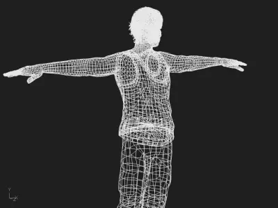 Zombie 3D model buy
