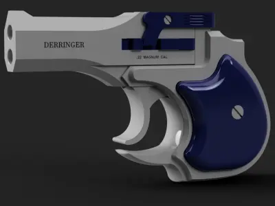 Trigun Stampede - Meryl - Roberto Derringer Replica Costume Prop 3D print model