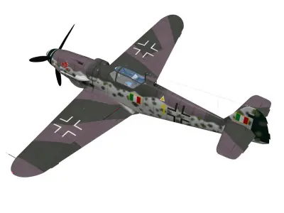 Messerschmitt Bf 109 G14 3D model