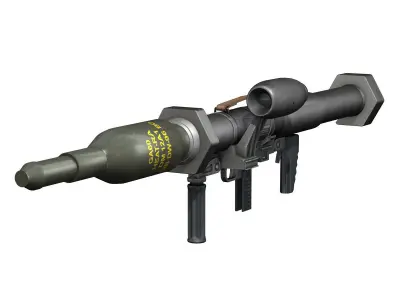Anti-tank rocket launcher Panzerfaust 3 3D model