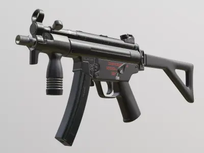 HK MP5K 3D model