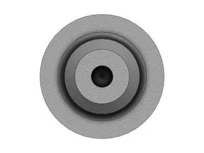 Mandril Mandrel dia 2 5-8 x 155 3D model