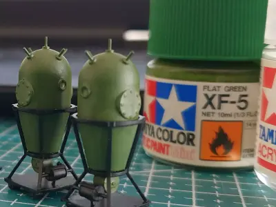 Naval Mine for Nusret Minelayer 3D print model