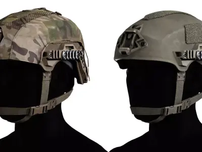 TEAM WENDY EXFIL HELMET Low-poly 3D model