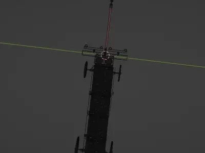 French Ammunition Limber 3D model