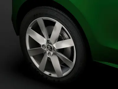 Skoda Citigo 2020 wheel 3D model