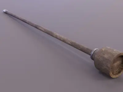 Ramrod Low-poly 3D model