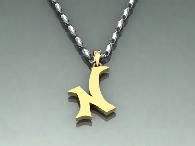 Pendant N-n1 3D print model