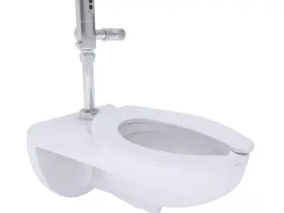 Toilet-002 Commercial 3D model