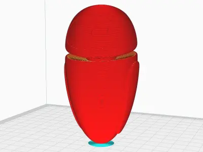 Wall-E Eve 3d Print Free 3D print model