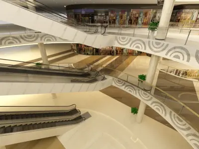 Mall Pavilion 3D model