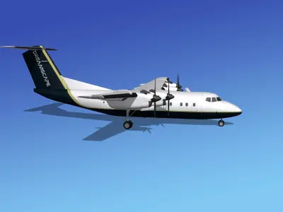 Dehavilland DHC-7 Dreamscape 3D model