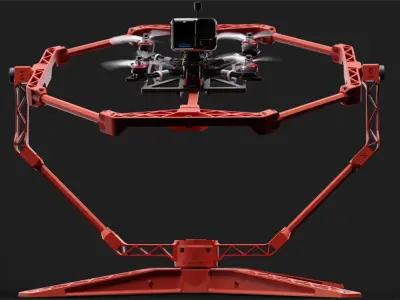DIY Drone Gyro Kit for Hobbyists Schools and Engineers 3D print model
