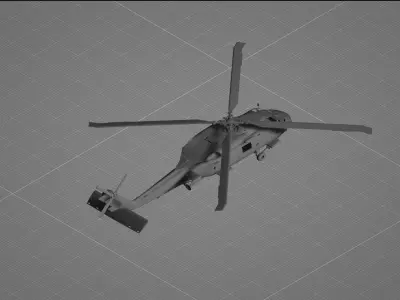 Sikorsky SH-60 Helicopter 3D model