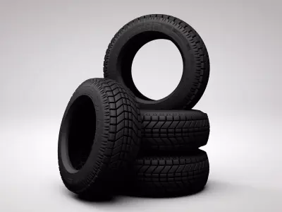 Car tire 3d models 3D model