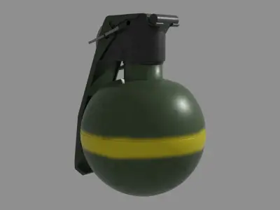 Grenade from CS 2 or CSGO csgo Low-poly 3D model